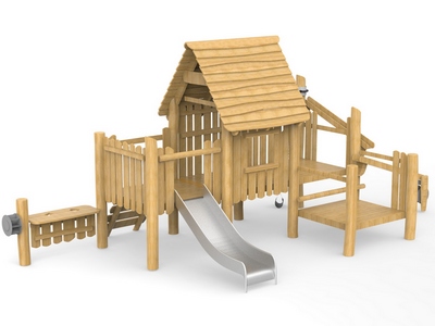 Детская площадка для малышей TORUDA Эко Мирт 5